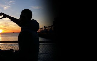 Ein Heim mit einem Geist des Himmels
