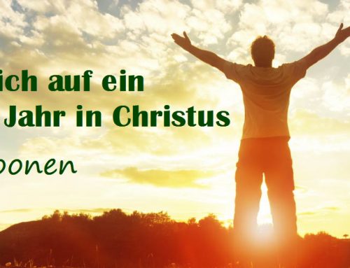 Freue dich auf ein wunderbares Jahr in Christus