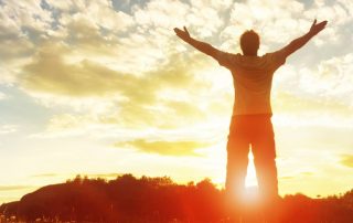 Eine Person mit Gott ist immer in der Mehrheit